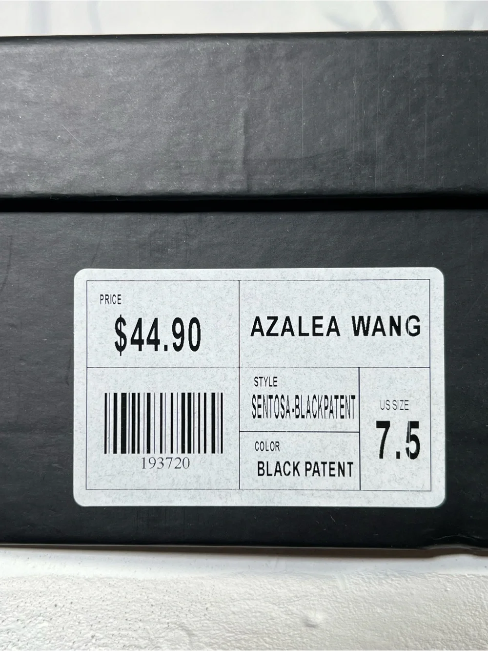 Azalea Wang Sentosa Clear Wedge